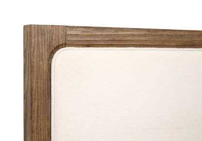 Henry & Mason  -  Westmere Dark Umber Queen Upholstered Panel Bed  - AFA01327 view 4