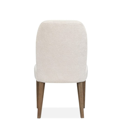 Henry & Mason  -  Westmere Dark Umber Upholstered Host Chair (Set of 2)  - AFA01330 view 4