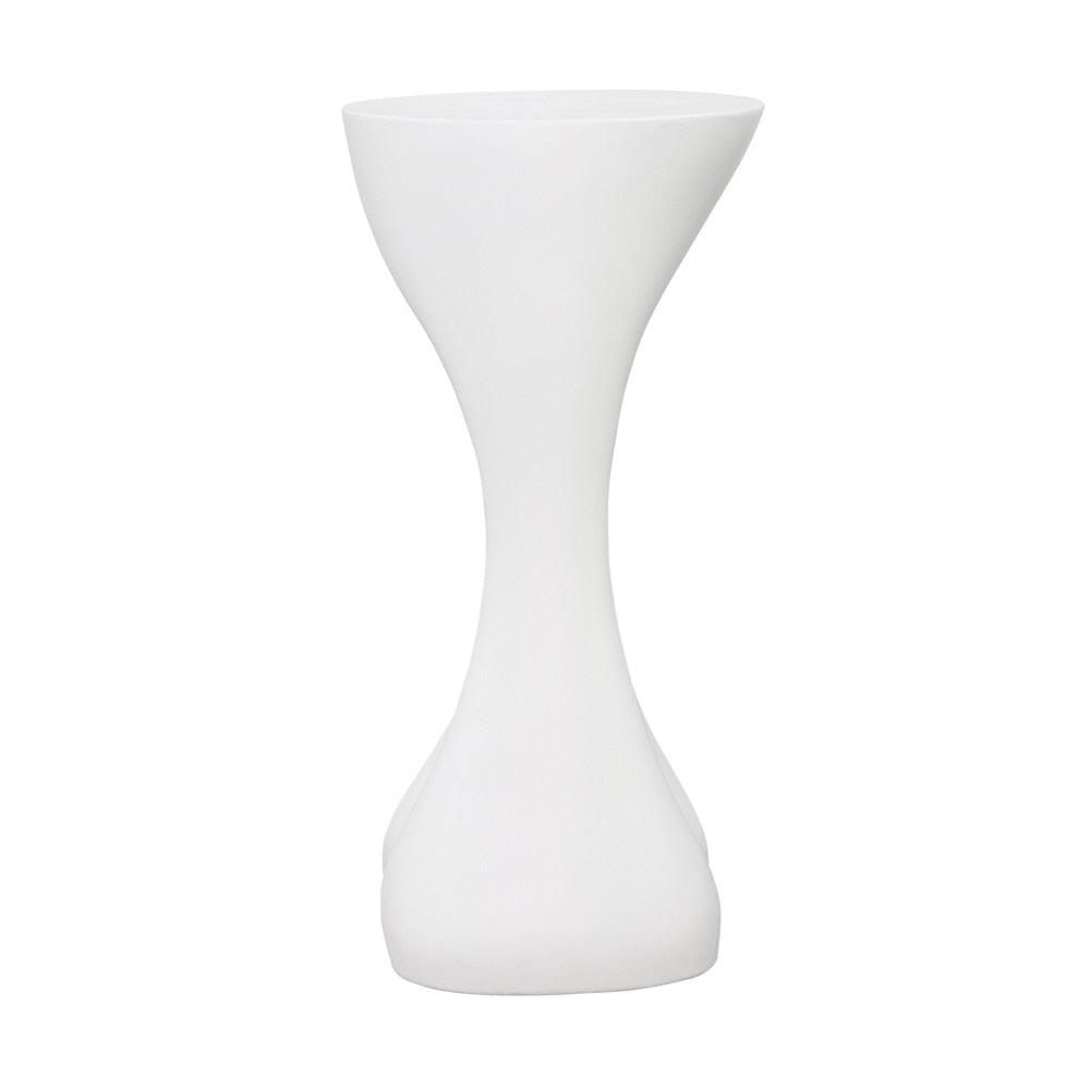 Henry & Mason - Wexler Lightweight Concrete Side Table in White - DV7295 veiw 3