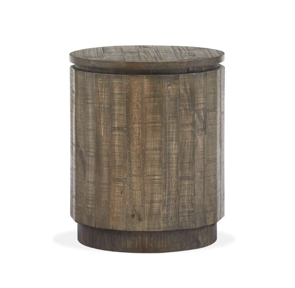 Henry & Mason - Wexley Wood Round Accent End Table - AFA00031 view 1