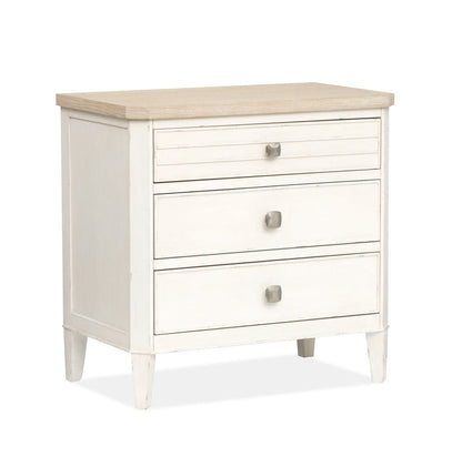 Henry & Mason  -  Whisper Isles Sea Pearl And Driftwood Drawer Nightstand  - AFA01374 view 1