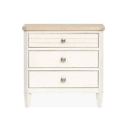 Henry & Mason  -  Whisper Isles Sea Pearl And Driftwood Drawer Nightstand  - AFA01374 view 2
