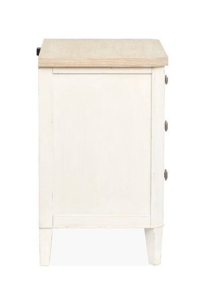 Henry & Mason  -  Whisper Isles Sea Pearl And Driftwood Drawer Nightstand  - AFA01374 view 3