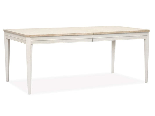 Henry & Mason  -  Whisper Isles Sea Pearl And Driftwood Extendable Rectangular Dining Table  - AFA01376 view 1