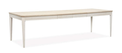 Henry & Mason  -  Whisper Isles Sea Pearl And Driftwood Extendable Rectangular Dining Table  - AFA01376 view 5