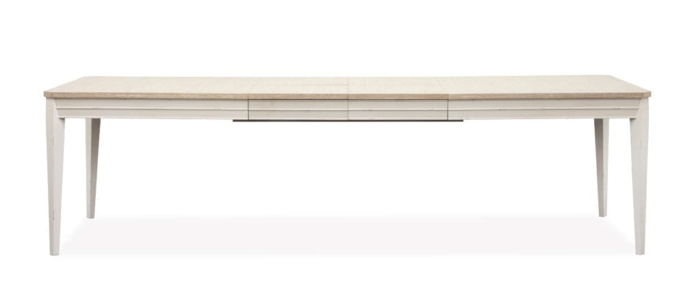 Henry & Mason  -  Whisper Isles Sea Pearl And Driftwood Extendable Rectangular Dining Table  - AFA01376 view 6