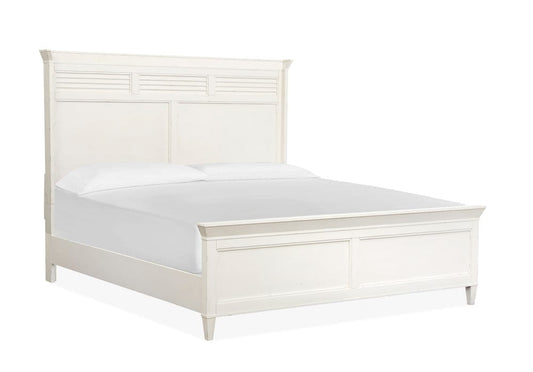 Henry & Mason  -  Whisper Isles Sea Pearl And Driftwood King Classic Panel Bed  - AFA01377 view 1