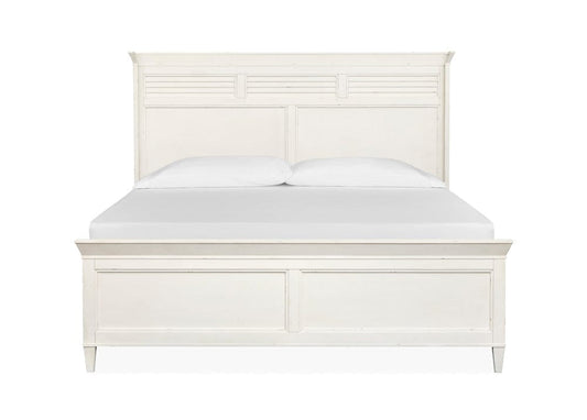 Henry & Mason  -  Whisper Isles Sea Pearl And Driftwood King Classic Panel Bed  - AFA01377 view 2