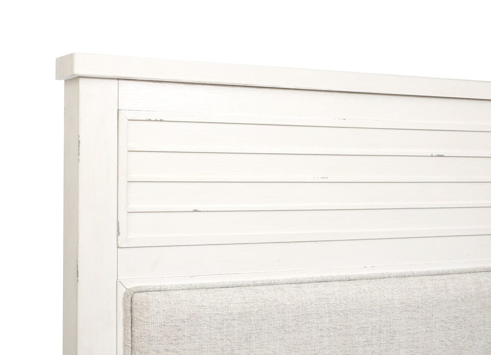 Henry & Mason  -  Whisper Isles Sea Pearl And Driftwood Queen Upholstered Panel Bed  - AFA01381 view 4