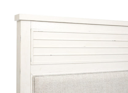 Henry & Mason  -  Whisper Isles Sea Pearl And Driftwood Queen Upholstered Panel Bed  - AFA01381 view 4