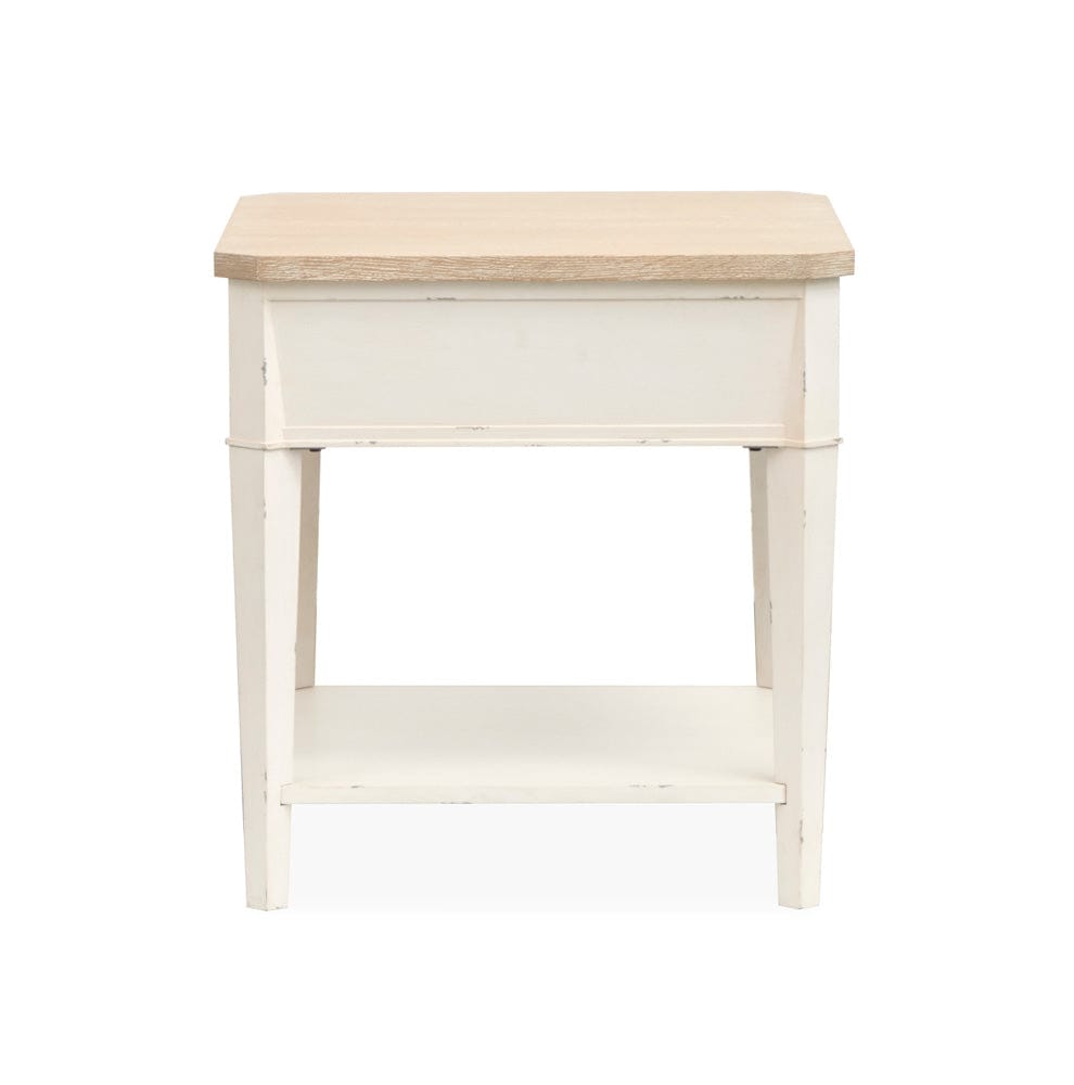 Henry & Mason  -  Whisper Isles Sea Pearl And Driftwood Rectangular End Table  - AFA01382 view 5