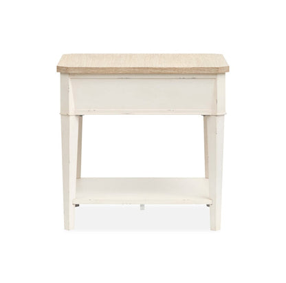 Henry & Mason  -  Whisper Isles Sea Pearl And Driftwood Rectangular End Table  - AFA01382 view 7
