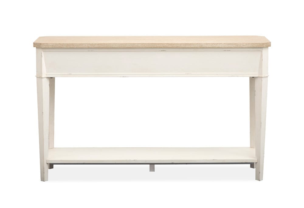 Henry & Mason  -  Whisper Isles Sea Pearl And Driftwood Rectangular Sofa Table  - AFA01383 view 4