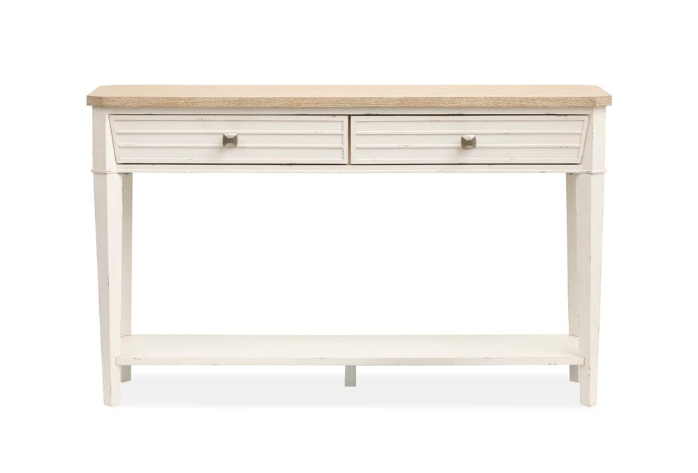 Henry & Mason  -  Whisper Isles Sea Pearl And Driftwood Rectangular Sofa Table  - AFA01383 view 5