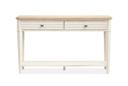 Henry & Mason  -  Whisper Isles Sea Pearl And Driftwood Rectangular Sofa Table  - AFA01383 view 5