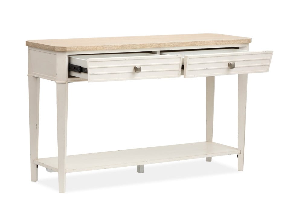 Henry & Mason  -  Whisper Isles Sea Pearl And Driftwood Rectangular Sofa Table  - AFA01383 view 8
