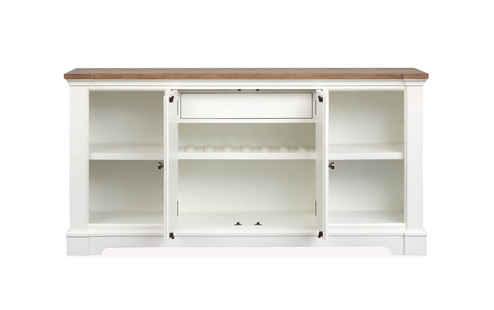 Henry & Mason  -  Whitford Whisper White And Cerused Nutmeg Credenza  - AFA01015 view 8