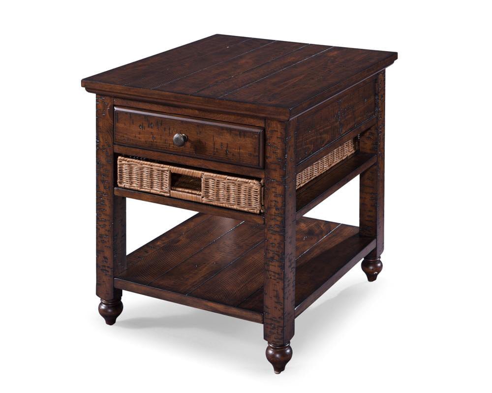 Henry & Mason - Willowbend Wood Rectangular End Table - AFA00207 view 1