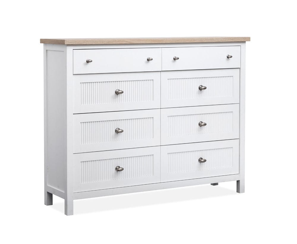 Henry & Mason  -  Windshore Haven White Whisp And Sand Chesser  - AFA01427 view 1