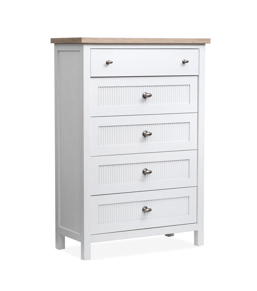 Henry & Mason  -  Windshore Haven White Whisp And Sand Drawer Chest  - AFA01431 view 1