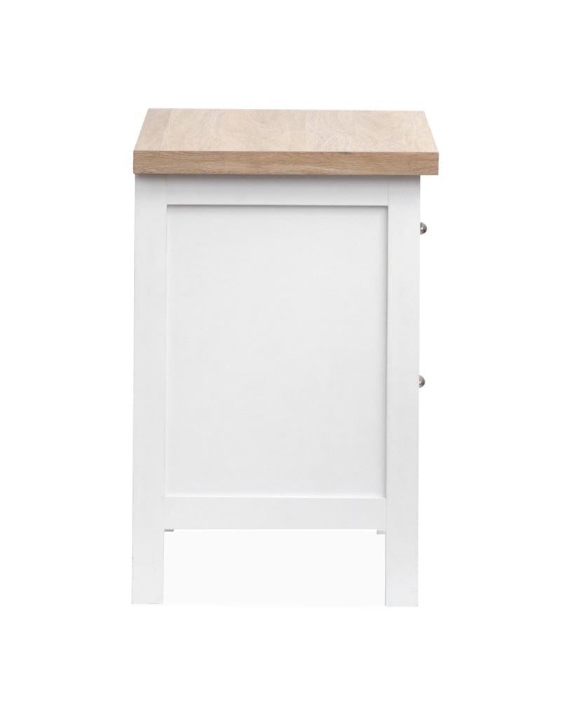 Henry & Mason  -  Windshore Haven White Whisp And Sand Drawer Nightstand  - AFA01432 view 3