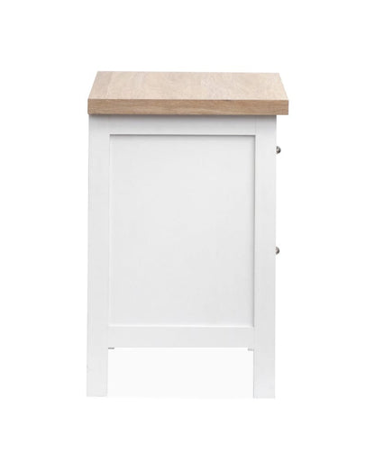 Henry & Mason  -  Windshore Haven White Whisp And Sand Drawer Nightstand  - AFA01432 view 3