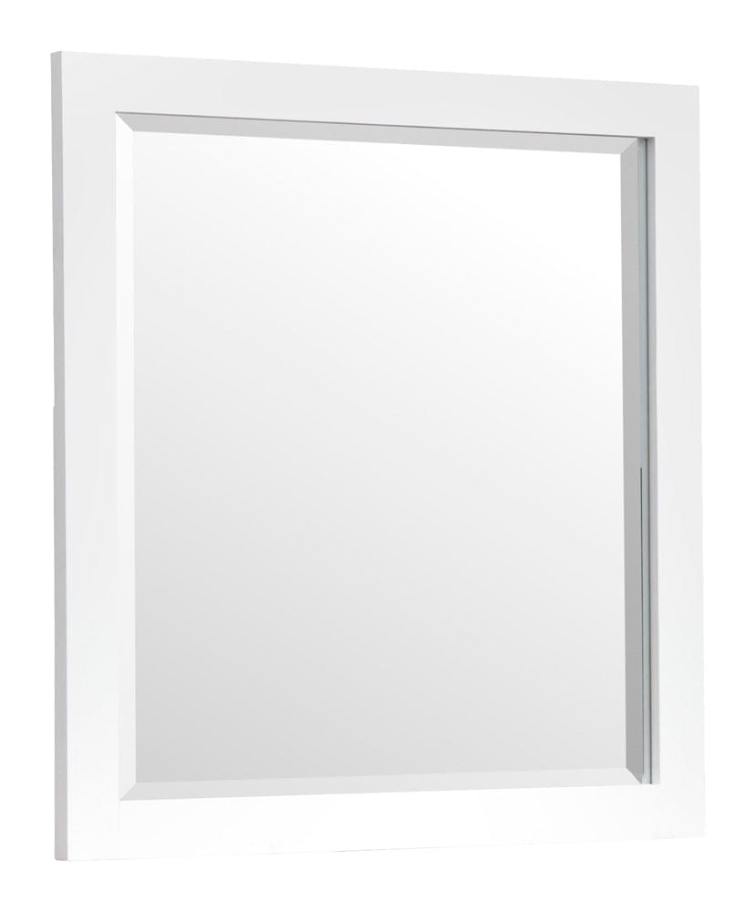 Henry & Mason  -  Windshore Haven White Whisp And Sand Portrait Mirror  - AFA01434 view 1