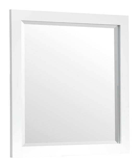 Henry & Mason  -  Windshore Haven White Whisp And Sand Portrait Mirror  - AFA01434 view 1