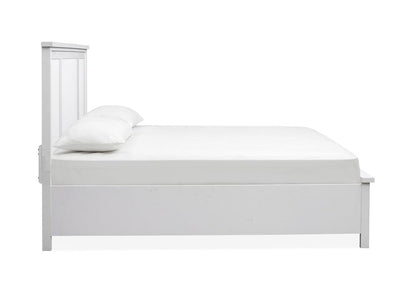 Henry & Mason  -  Windshore Haven White Whisp And Sand Queen Panel Bed  - AFA01435 view 3