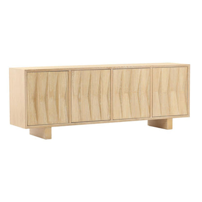 Henry & Mason - Wisteria Road 86.6in Light Natural Oak Wood Sideboard - DV7079 veiw 1