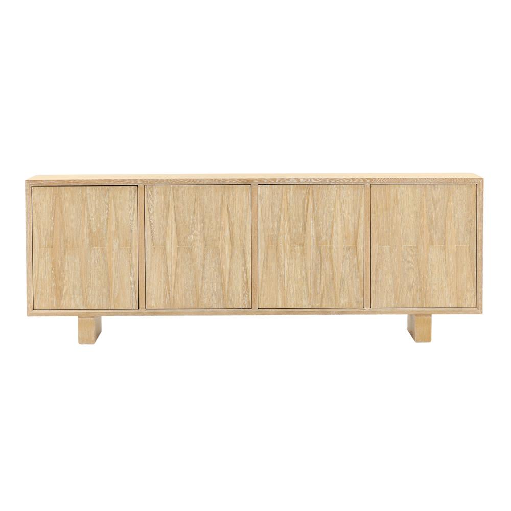 Henry & Mason - Wisteria Road 86.6in Light Natural Oak Wood Sideboard - DV7079 veiw 2