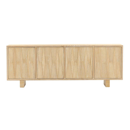 Henry & Mason - Wisteria Road 86.6in Light Natural Oak Wood Sideboard - DV7079 veiw 2