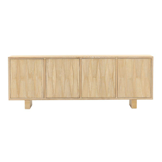 Henry & Mason - Wisteria Road 86.6in Light Natural Oak Wood Sideboard - DV7079 veiw 2