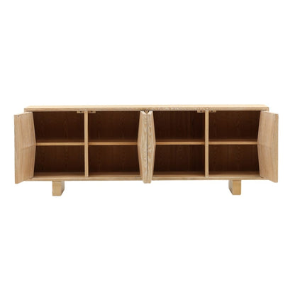 Henry & Mason - Wisteria Road 86.6in Light Natural Oak Wood Sideboard - DV7079 veiw 5