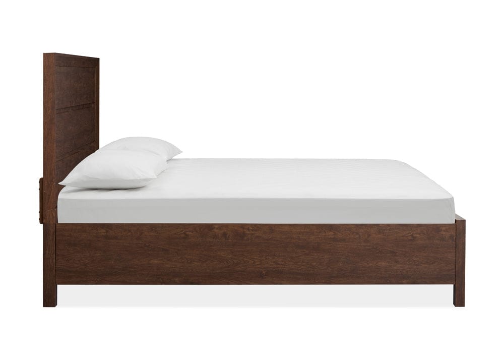 Henry & Mason  -  Wrenwyn Columbian Walnut King Panel Storage Bed  - AFA01075 view 3
