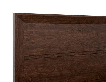 Henry & Mason  -  Wrenwyn Columbian Walnut King Panel Storage Bed  - AFA01075 view 4