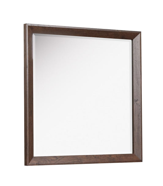 Henry & Mason  -  Wrenwyn Columbian Walnut Portrait Mirror  - AFA01078 view 1
