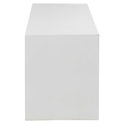 Henry & Mason - Wright Concrete Outdoor Bench in White - DV7286 veiw 3