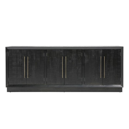 Henry & Mason - Wyandott Pine Wood Sideboard In Black - DV7206 veiw 2