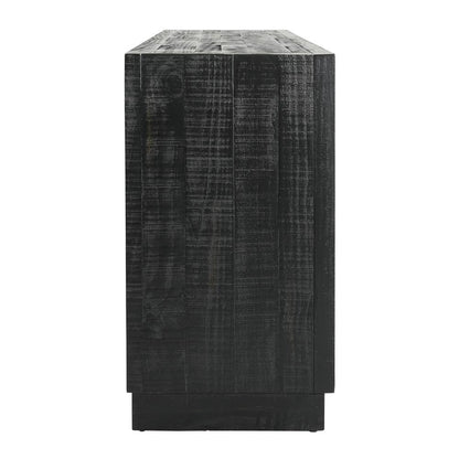 Henry & Mason - Wyandott Pine Wood Sideboard In Black - DV7206 veiw 3