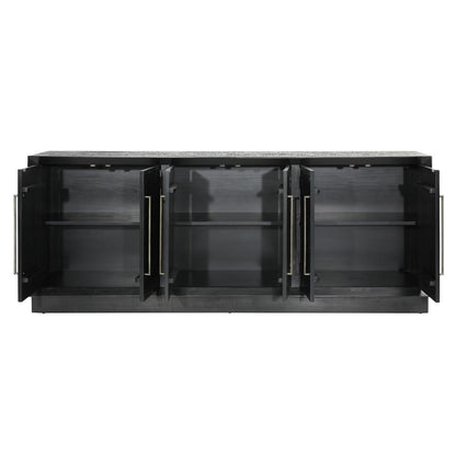 Henry & Mason - Wyandott Pine Wood Sideboard In Black - DV7206 veiw 5