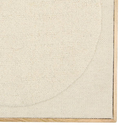 Henry & Mason - Yabine Woven Wool 3D Textured Wall Art in Natural Wood Float Frame - DV7919 veiw 2
