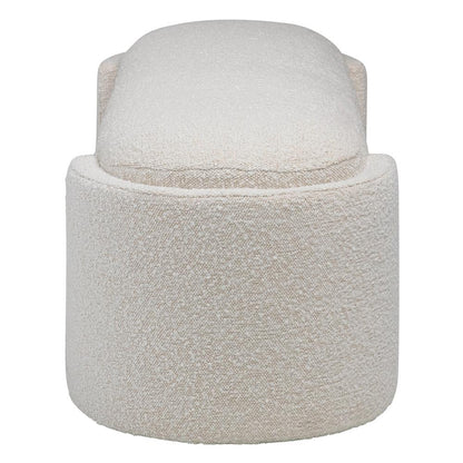 Henry & Mason - Zhytlo Bench in Off White Boucle Upholstery - DV7376 veiw 3