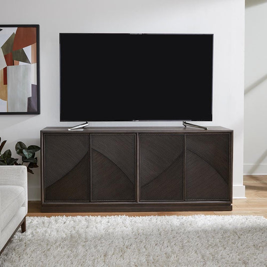 Henry & Mason - Zinnia Accent Console in Satin Espresso - AFA01817 view 1