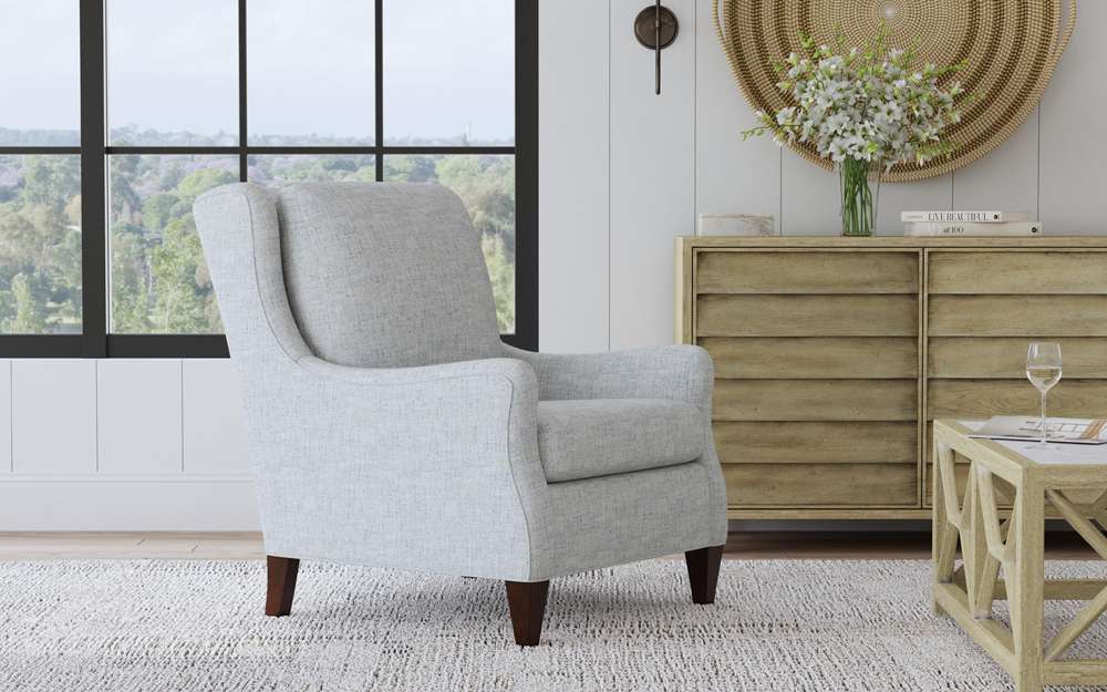 HF Custom - Bellamy Club Chair - 1682-100267-32-PALI veiw 3