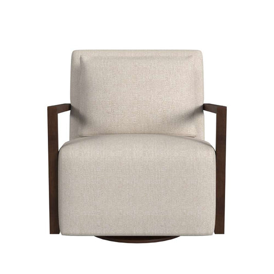 HF Custom - Creighton Exposed Wood Swivel Chair - 4143-400558-09-PALI veiw 1