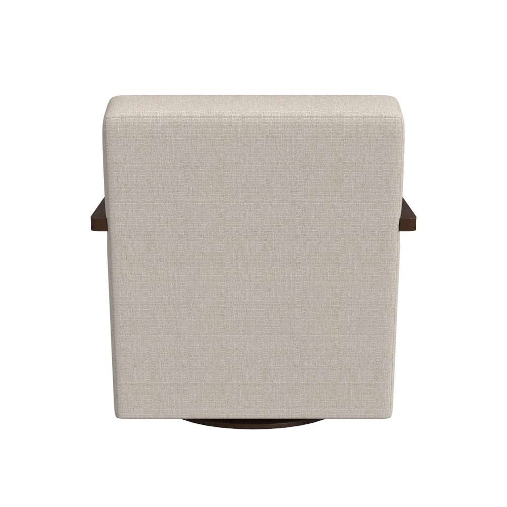 HF Custom - Creighton Exposed Wood Swivel Chair - 4143-400558-09-PALI veiw 6
