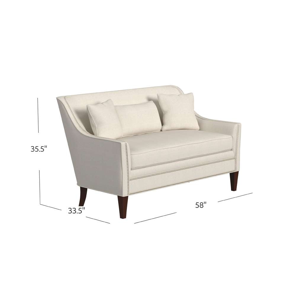 HF Custom - Everly Settee - 6770-400558-09 veiw 2