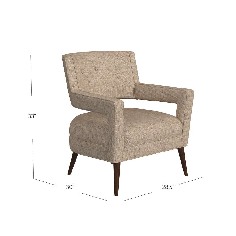 HF Custom - Harper Chair - 1428-400576-83-PALI veiw 2