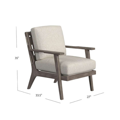 HF Custom - Leif Exposed Wood Chair - 4766-400558-09-TRUF veiw 2
